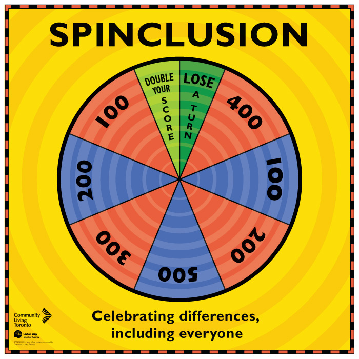 Spinclusion spinner